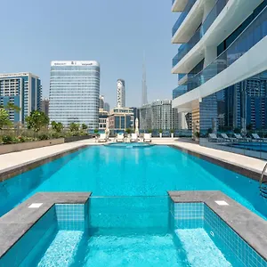 Exclusive Globalstay In Business Bay Free Parking & More! , دبي الإمارات العربية المتحدة